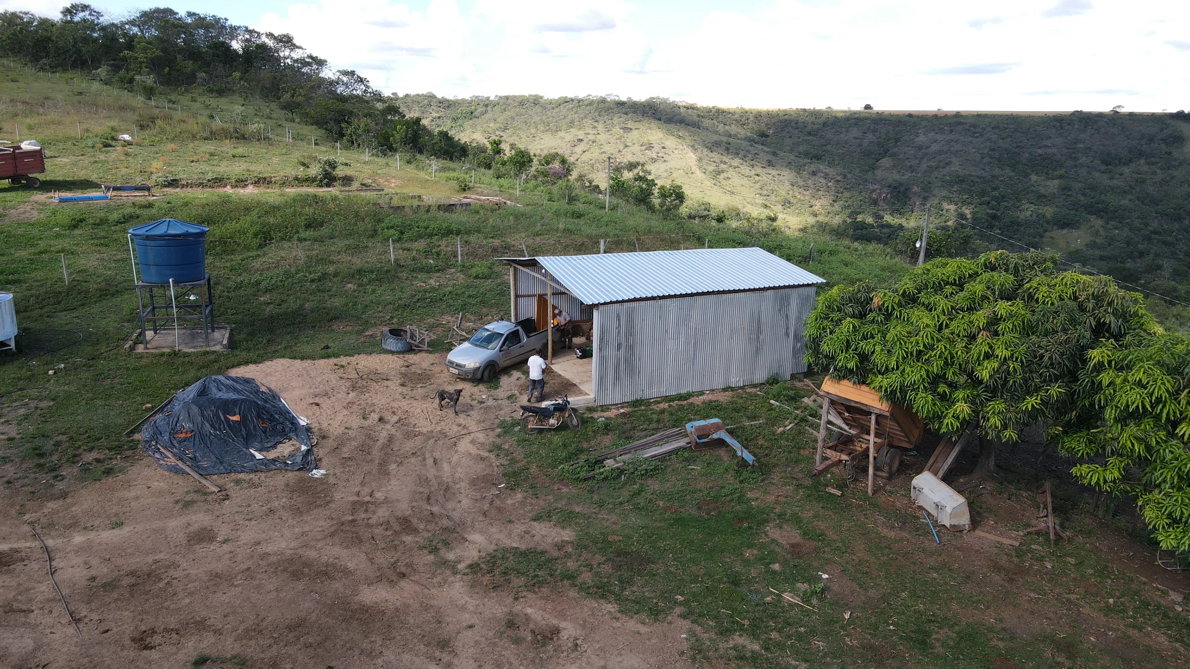 EXCELENTE FAZENDA COM DUPLA APTIDÃO EM VAZANTE/ MG - 360 HECTARES